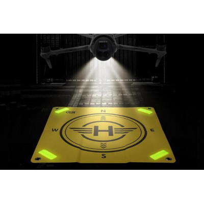 PU skládací přistávací podložka s odrazkami 55cm