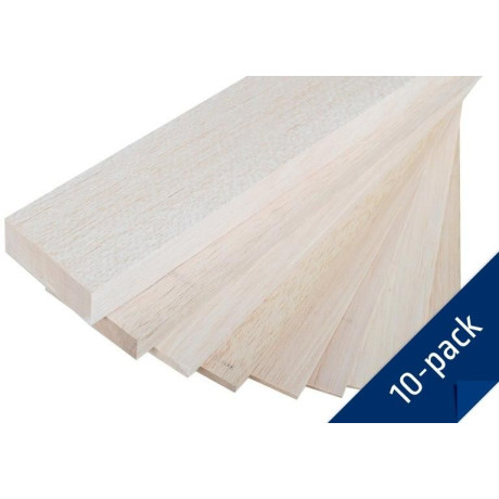 100x10cm Balsa 8 mm standard (balení 10 ks)