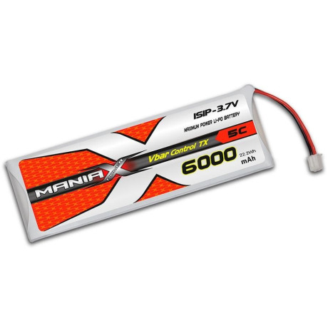 ManiaX Lipol 3.7V 6000mAh 5C (Vcontrol TX)