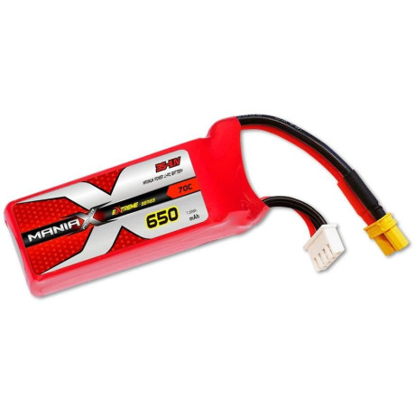 ManiaX Lipol 11.1V 650mAh 70C