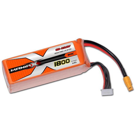 ManiaX Lipol 22.2V 1800mAh 80C