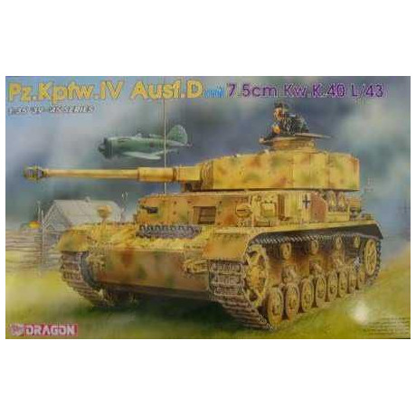 Model Kit tank 6330 - Pz.Kpfw.IV Ausf.D mit 7.5cm Kw.K 40 L/43 (1:35)