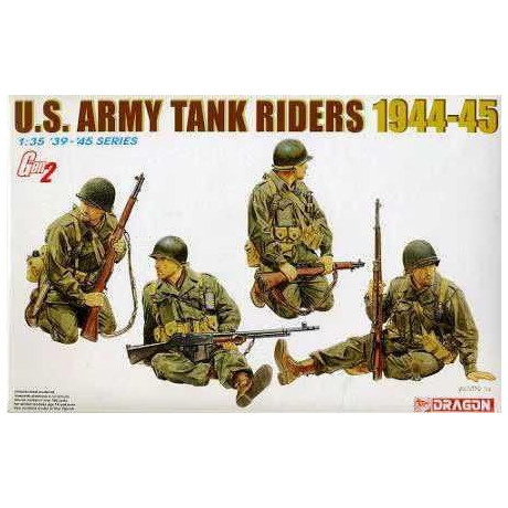 Model Kit figurky 6378 - US ARMY TANK RIDERS 1944-45 (1:35)