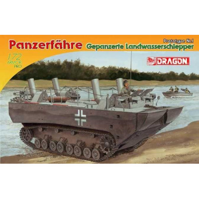Model Kit military 7489 - PANZERFÄHRE GEPANZERTE LANDWASSERSCHLEPPER PROTOTYPE Nr.1 (1:72)