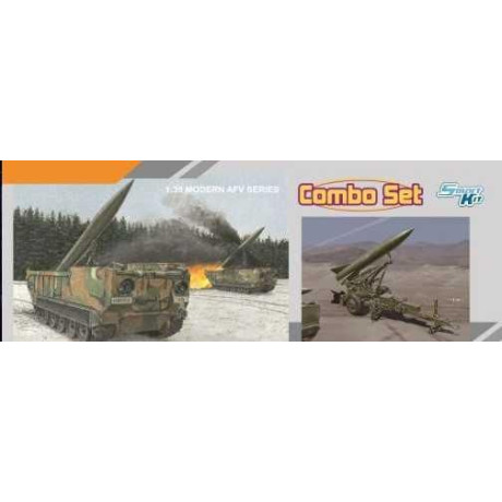 Model Kit military 3592 - M752 TACTICAL BALLISTIC MISSILE LAUNCHER + MGM-52 LANCE MISSILE LAUNCHER (1:35)