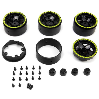 CL-5 Beadlock disky 1.2in (zelené/4 ks)