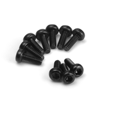 Imbusové šroubky s kulatou hlavou M1.7x5mm (10 ks)