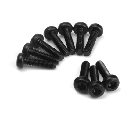 Imbusové šroubky s kulatou hlavou M1.7x7mm (10 ks)