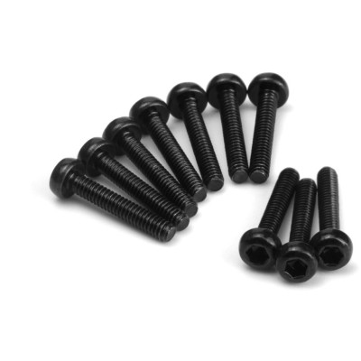 Imbusové šroubky s kulatou hlavou M1.7x10mm (10 ks)