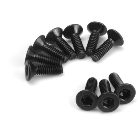 Imbusové šroubky se zápustnou hlavou M1.7x6mm (10 ks)