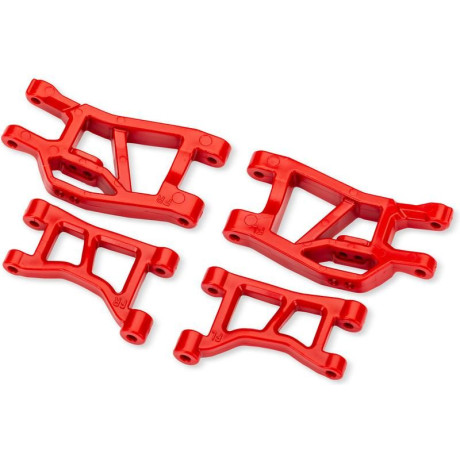 Traxxas alvázkarok elöl piros
