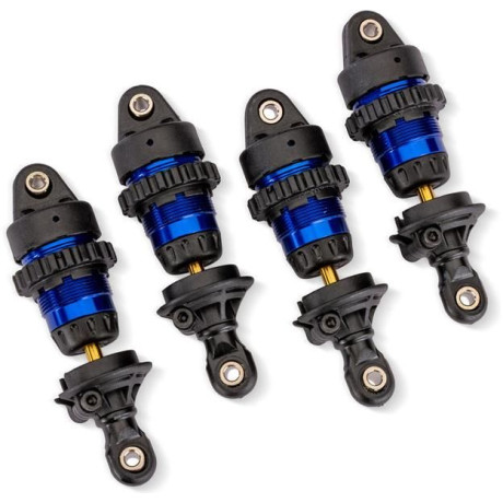 Traxxas lengéscsillapító Mini GTR alumínium kék (4)