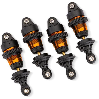 Traxxas lengéscsillapító Mini GTR alumínium narancssárga (4)