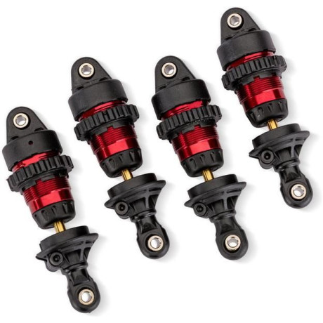 Traxxas lengéscsillapító Mini GTR alumínium piros (4)