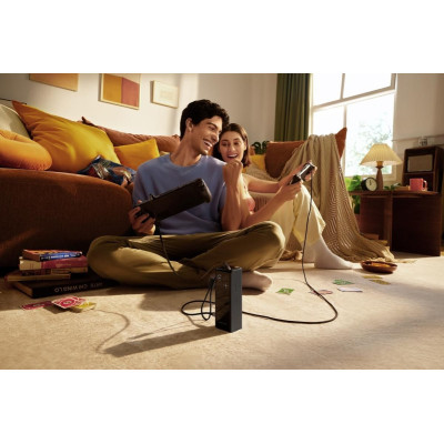 EcoFlow RAPID Power Banka (25000mAh,170W) 2x100W vestavěný USB-C kabel - černá