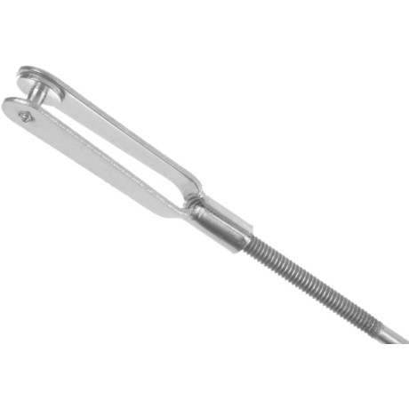 Vidlička kovová M3 s ocelovým táhlem, 100 ks.