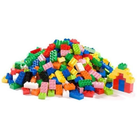 HUBELINO KIGA Kuličková dráha - Stavební kostky 550ks