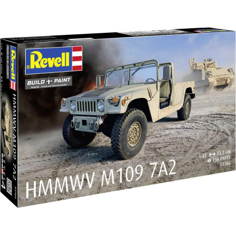 Plastic ModelKit military 03366 - HMMWV M1097A2 (1:35)