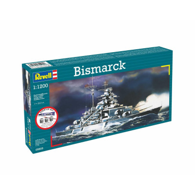 Starter Kit loď 75802 - Bismarck (1:1200)
