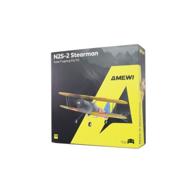 Amewi AMXFlight N2S-2 Stearman 360 mm-es 6 csatornás RTF 6G/3D
