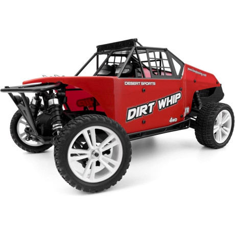 HiMOTO 1:10 Desert Buggy DIRT WHIP 2,4 GHz RTR set, červená