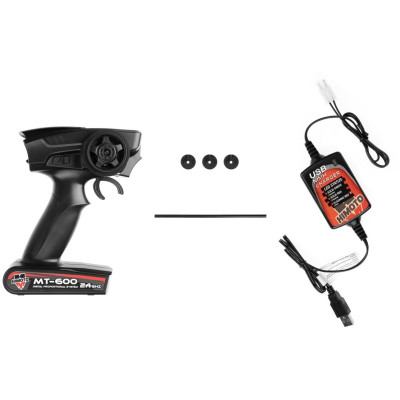 HiMOTO 1:10 Rally X 2,4 GHz RTR set, modrá