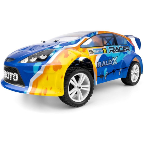 HiMOTO 1:10 Rally X Brushless 2,4 GHz RTR set, modrá