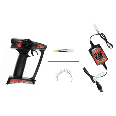 HiMOTO 1:18 Monster Truck MASTADON 2,4 GHz RTR set, modrá