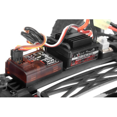 HiMOTO 1:18 Monster Truck MASTADON Brushless 2,4 GHz RTR set, modrá