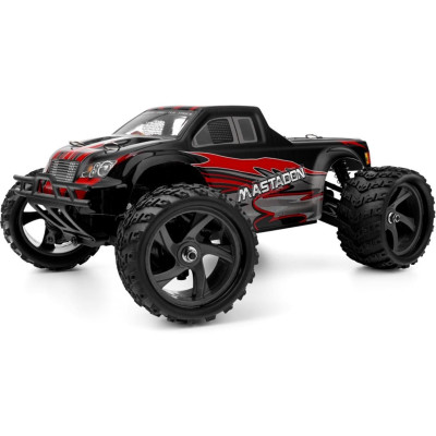 HiMOTO 1:18 Monster Truck MASTADON Brushless 2,4 GHz RTR set, červená