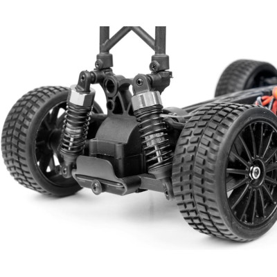 HiMOTO 1:18 Rally TRICER Brushless 2,4 GHz RTR set, červená