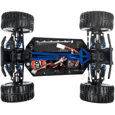 HiMOTO 1:10 Monster Truck EMXT-1 2,4 GHz RTR set, modrá