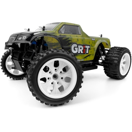 HiMOTO 1:10 Monster Truck EMXT-1 Brushless 2,4 GHz RTR set, žlutá
