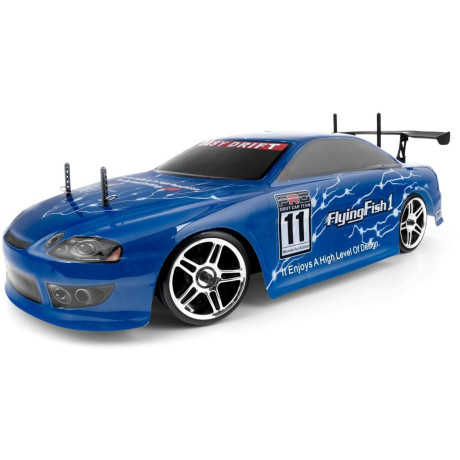 HiMOTO 1:10 Drift TC Brushless 2,4 GHz RTR set, modrá