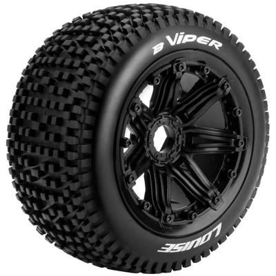 B-VIPER SPORT 1/5 Baja zadní 24mm hex, černé disky, 2 ks