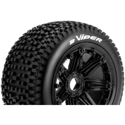 B-VIPER SPORT 1/5 Baja zadní 24mm hex, černé disky, 2 ks