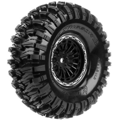 CR-SIXGEAR 1.9 - Kompletní kola s černými disky, 2 ks