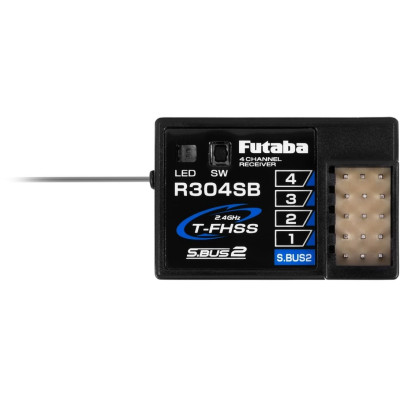 Futaba 4PM Plus T-FHSS, 3x přijímač R304SB s telemetrií