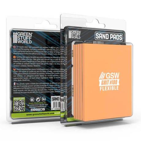 Rugalmas csiszolópárnák, 180-as szemcseméret