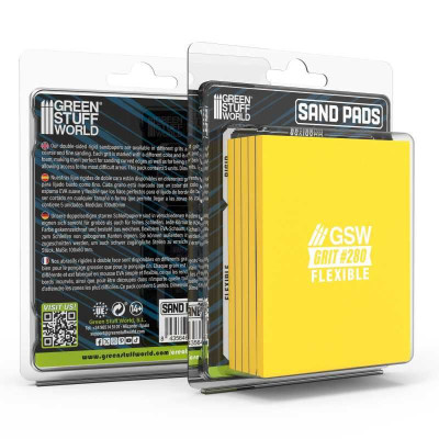 Rugalmas csiszolótalpak, 280-as szemcseméretű