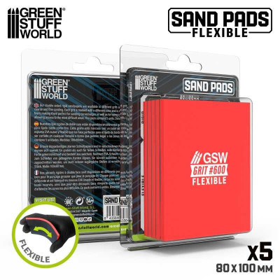 Rugalmas csiszolótalpak, 600-as szemcseméretű