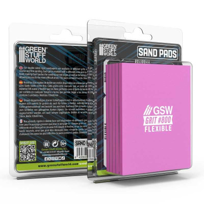 Rugalmas csiszolótalpak, 800-as szemcseméretű