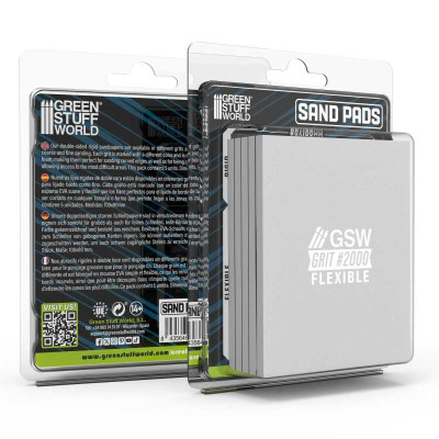 Rugalmas csiszolópárnák, 2000-es szemcseméretű
