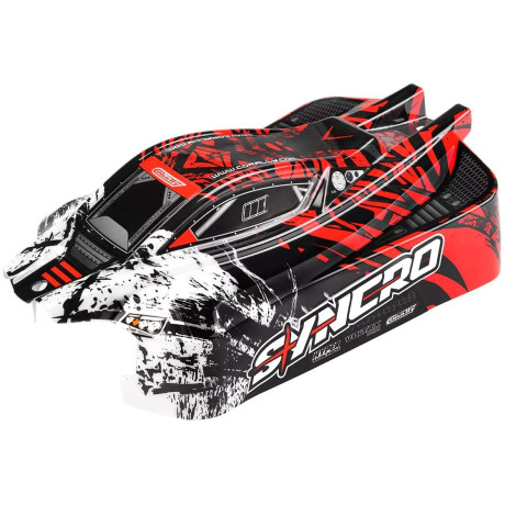 Lakovaná karoserie SYNCRO - červená