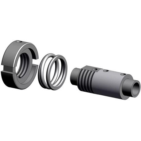 Osa kluzné spojky - set vč. pružiny a matky