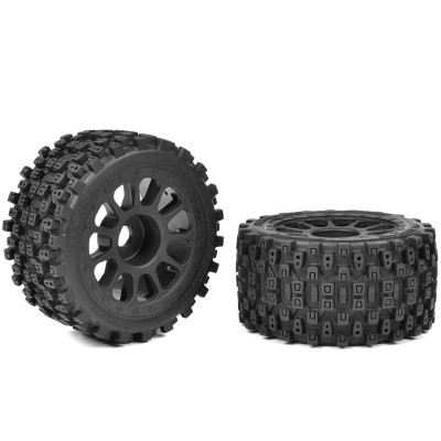 Kompletní kola Scorpion XTB - Off-Road 1/8 buggy 2WD zadní - 2 ks