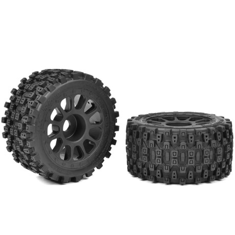 Kompletní kola Scorpion XTB - Off-Road 1/8 buggy 2WD zadní - 2 ks