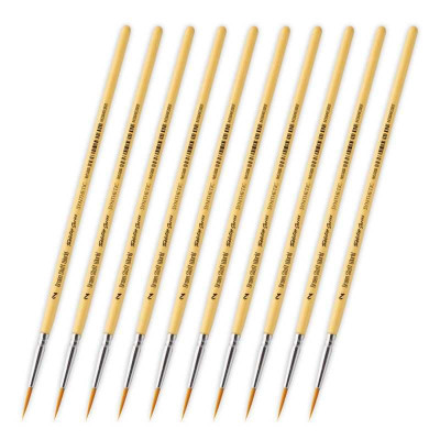 TABLETOP SERIES 2 szintetikus ecsetkészlet (10 darabos csomag)