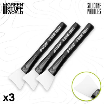 Szilikon applikátor spatulák 3 darab