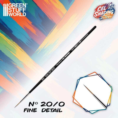 Cel Shading 20/0 szintetikus ecset
